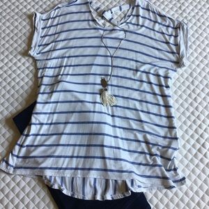 Chico’s tunic tee